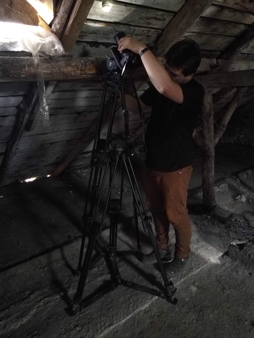 Behind-the-scenes photograph from the personal archive 2