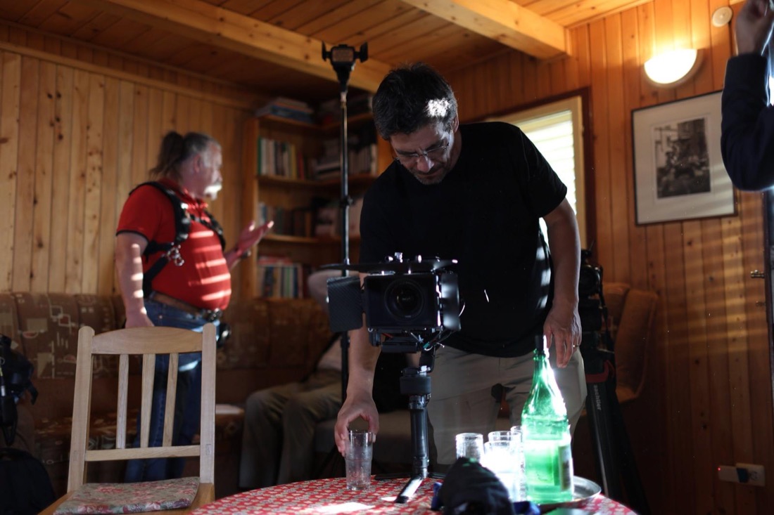 Behind-the-scenes photograph from the personal archive 11