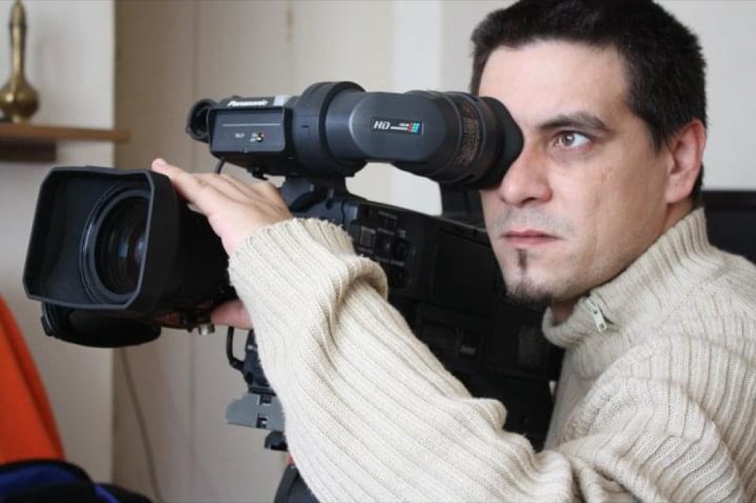 Behind-the-scenes photograph from the personal archive 13