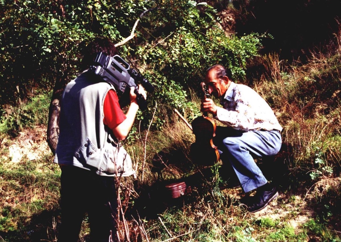 Behind-the-scenes photograph from the personal archive 15